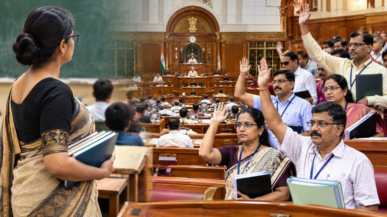 आपसी फूट और कलह ने शिक्षकों का किया बंटाधार, राजनीतिक दलों के खेल से विधान परिषद में एक पर सिमटे