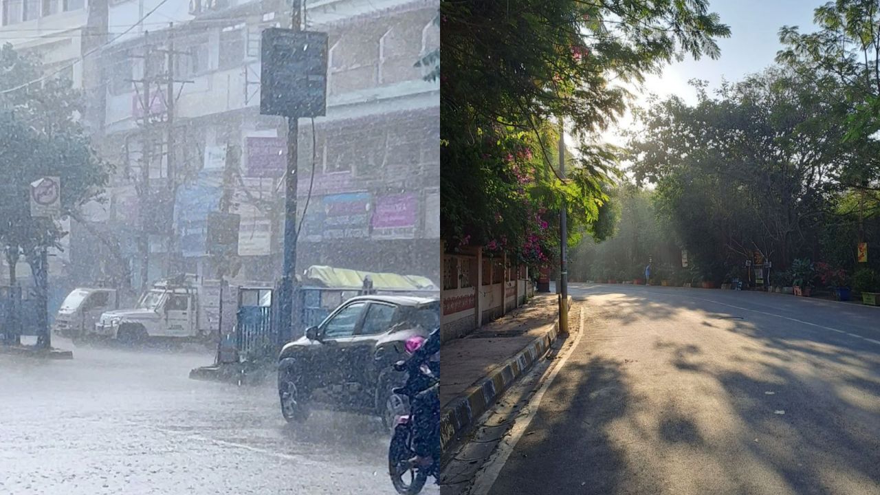 यूपी में मौसम का दोहरा मिजाज: 22 जिलों में गरज-चमक के साथ बारिश का अनुमान, वहीं कई शहरों में धूप के आसार