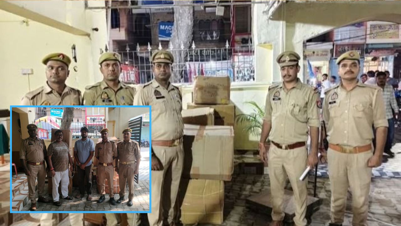 Ballia Firecrackers Seized: त्योहारों से पहले पुलिस की बड़ी कार्रवाई, बलिया में 656 किलो पटाखे बरामद, तीन गिरफ्तार