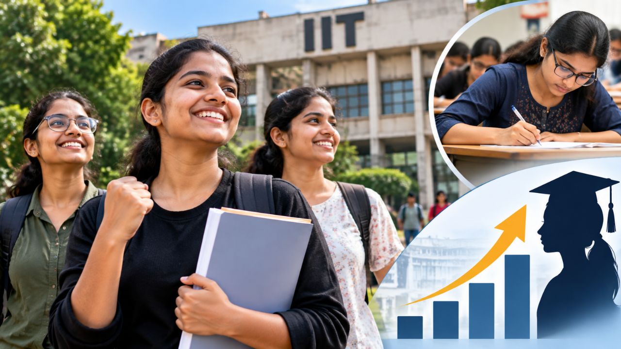 IIT में बेटियों का जलवा: छह साल के लंबे इंतजार के बाद दाखिले का आंकड़ा 20% के पार, जानिए किस संस्थान में हुआ सबसे ज्यादा एडमिशन