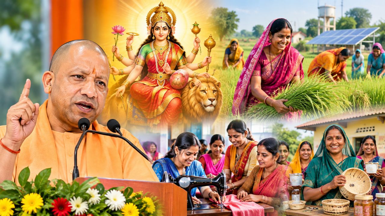 UP News: गाँव की अर्थव्यवस्था को रफ्तार दे रही नारी शक्ति, आत्मनिर्भरता से बदल रही उत्तर प्रदेश की तस्वीर