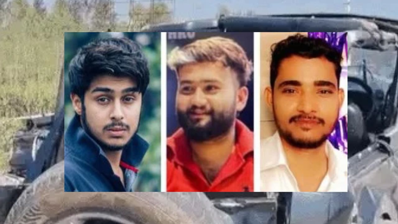 दशहरे की छुट्टी पर मसूरी जा रहे थे 5 दोस्त, सहारनपुर में पलटी थार, 3 की ऑन द स्पॉट मौत