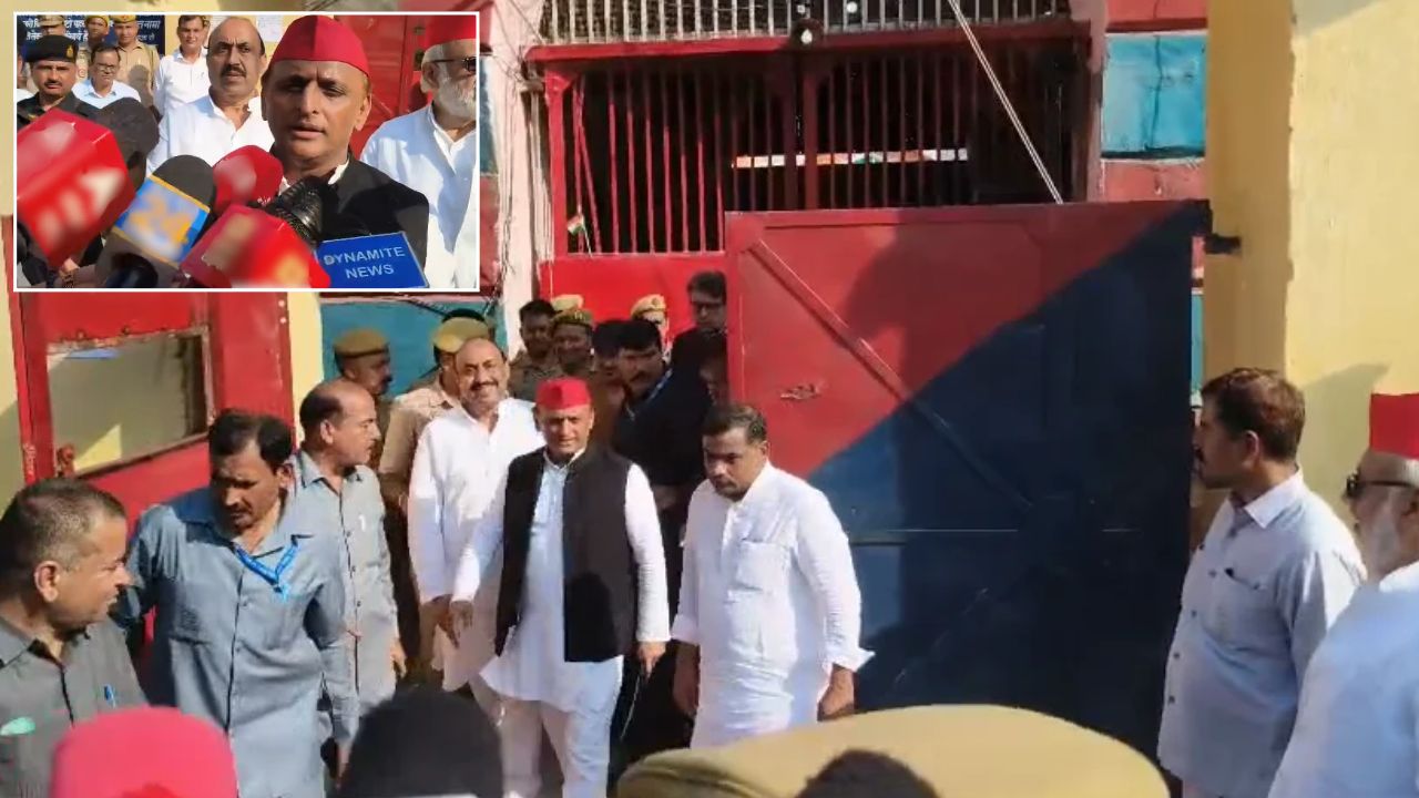 रामपुर जेल में आजम खान से मिलकर बोले अखिलेश यादव: ‘वह हमारे दिल से जुड़े हैं’, एक घंटे तक हुई बातचीत