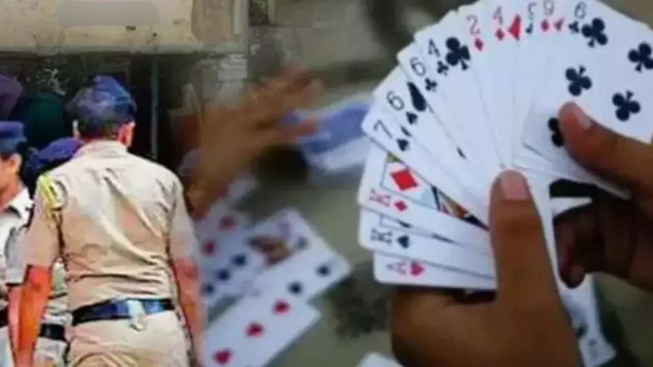 बांदा में जुए के अड्डे पर पुलिस की छापेमारी, पांच गिरफ्तार, नकदी बरामद