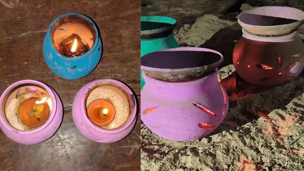चित्रकूट में दिखी बुंदेलखंड लोक संस्कृति की अनूठी परंपरा, हर्षोल्लास से मनाया गया ठेडीया पर्व