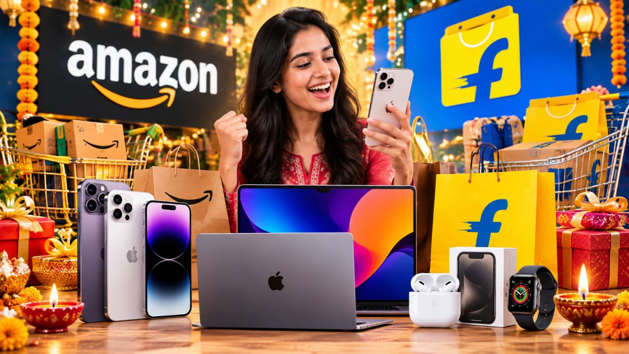 Amazon-Flipkart Sale 2026: iPhone 17 और MacBook Neo पर बंपर छूट, 8 अक्टूबर से शुरू होगी मेगा सेल