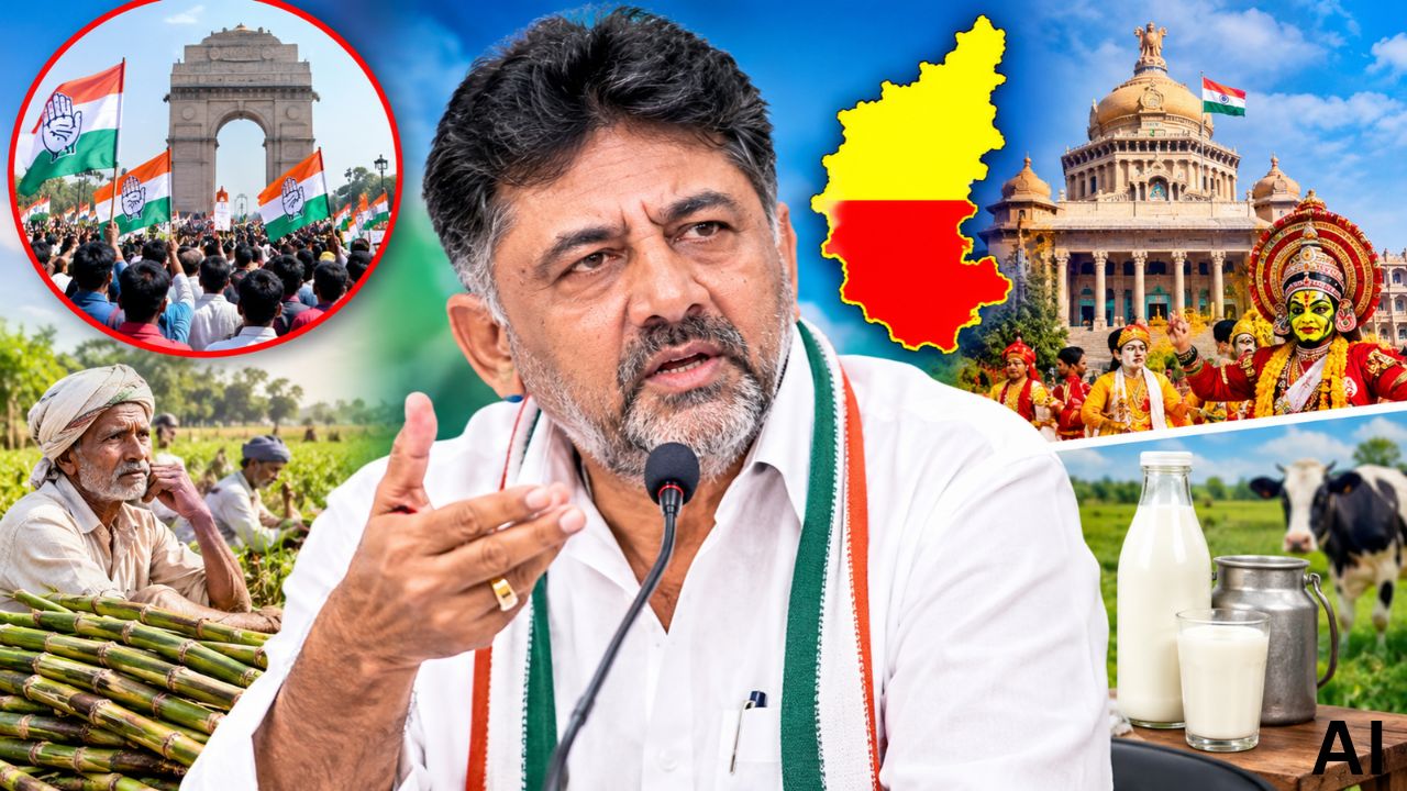 दिल्ली के प्रदर्शन से दूर रहेंगे डीके शिवकुमार, आखिर 1 नवंबर को कर्नाटक में क्यों रुकेंगे CM?