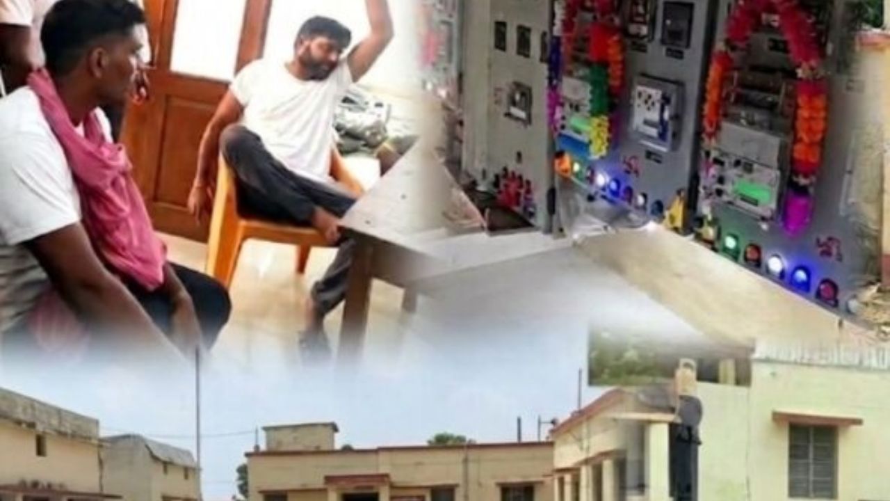 Gorakhpur: जबरन बिजली लाइन चालू कराने की कोशिश, उपकेंद्र में प्रधान ने किया हंगामा
