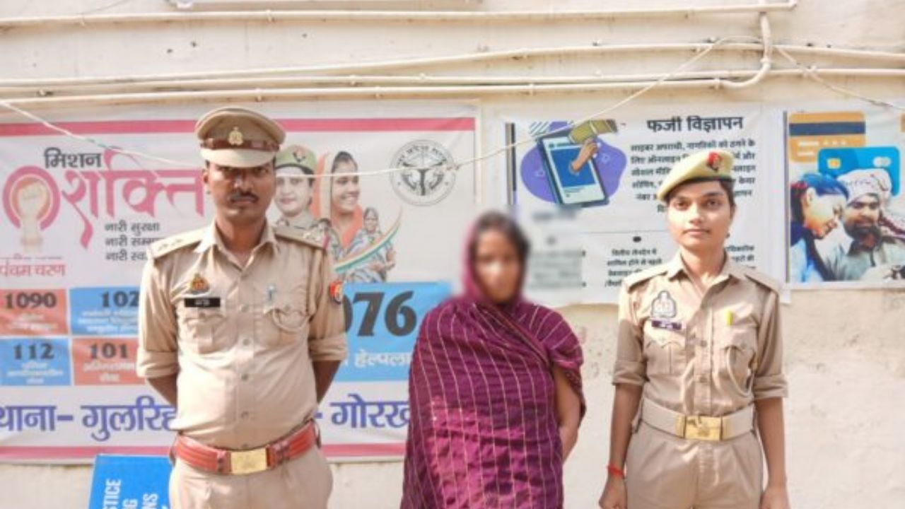 Gorakhpur: चोरी के केस ने खोली महिला की कुंडली, गुलरिहा पुलिस ने वांछित आरोपी को दबोचा