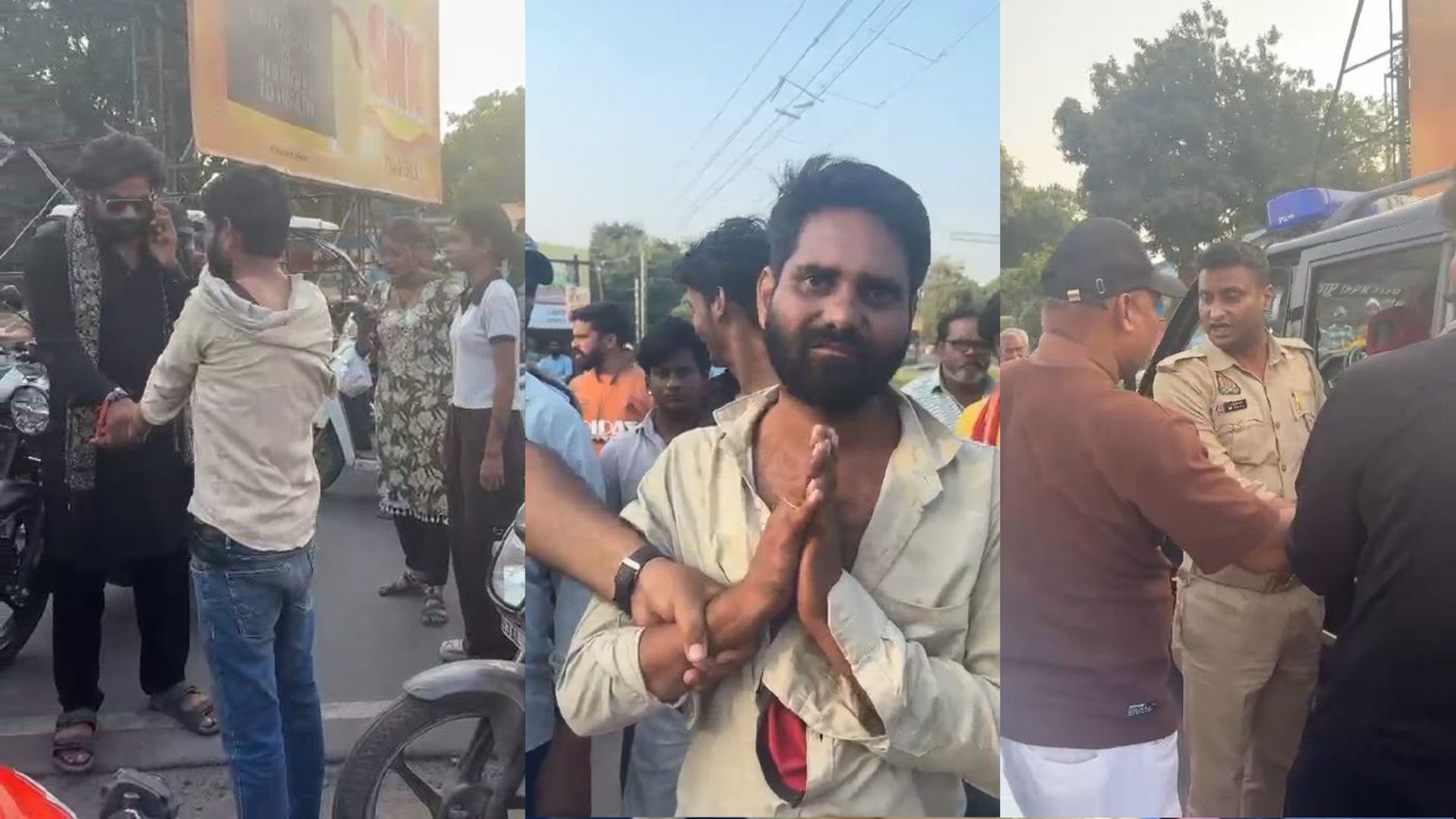 पहले युवती से अभद्रता, फिर थप्पड़बाजी… झांसी में सड़क पर भिड़े युवक-युवती; जानें पूरा मामला
