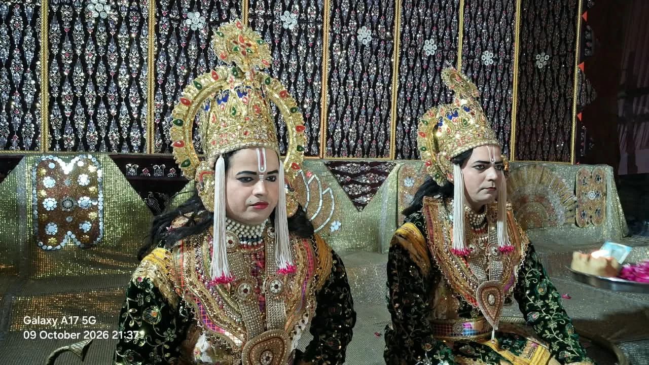 Kanpur Dehat: रामलीला में गंगा दर्शन, नगर दर्शन और पुष्प वाटिका लीला का हुआ मंचन