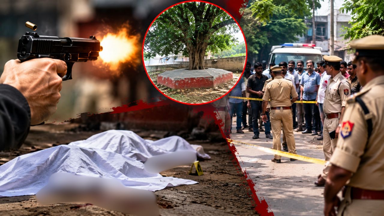 लखनऊ में दिनदहाड़े तड़तड़ाईं गोलियां, 2 की मौत, 1 घायल; मुख्य आरोपी हिरासत में