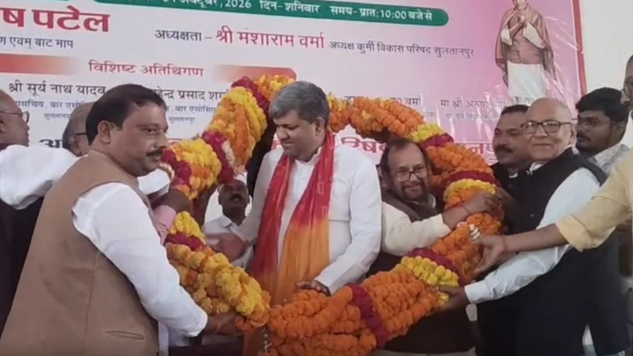 लखनऊ में स्थापित हो सरदार पटेल की भव्य प्रतिमा, कैबिनेट मंत्री आशीष पटेल ने अपनी ही सरकार से की मांग
