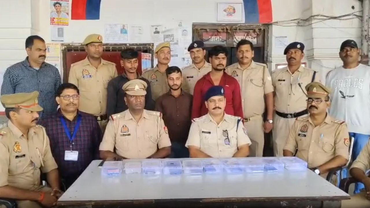 ट्रेनों में यात्रियों का सामान उड़ाने वाला गैंग बेनकाब, मिर्जापुर में तीन आरोपी गिरफ्तार