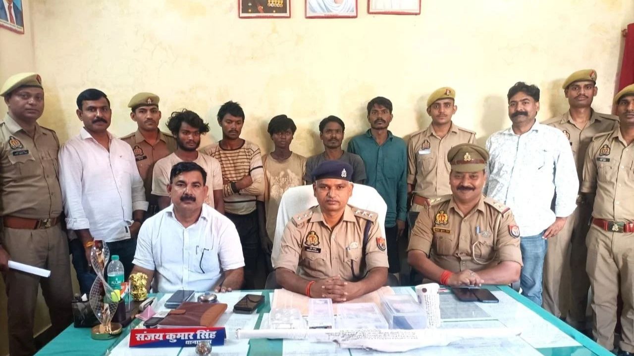 Mirzapur: हाईकोर्ट के जज के घर चोरी का खुलासा, अंतरराज्यीय गैंग के 5 सदस्य गिरफ्तार