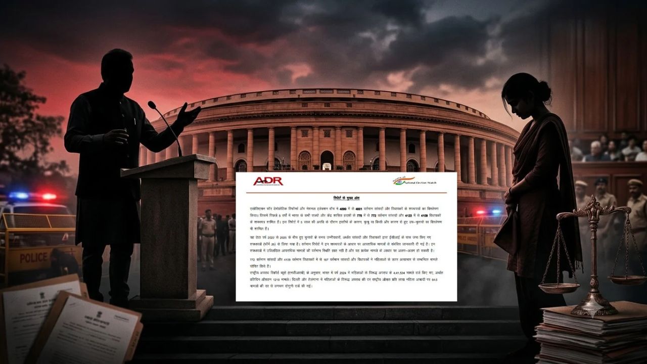 ADR Report: महिला सुरक्षा की दुहाई देने वाले नेताओं के दामन पर दाग, बंगाल से आंध्र तक उठे गंभीर सवाल!