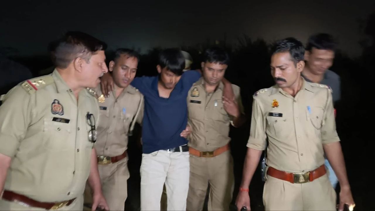 UP Police Encounter: मुजफ्फरनगर में पुलिस मुठभेड़, इनामी बदमाश के पैर में लगी गोली