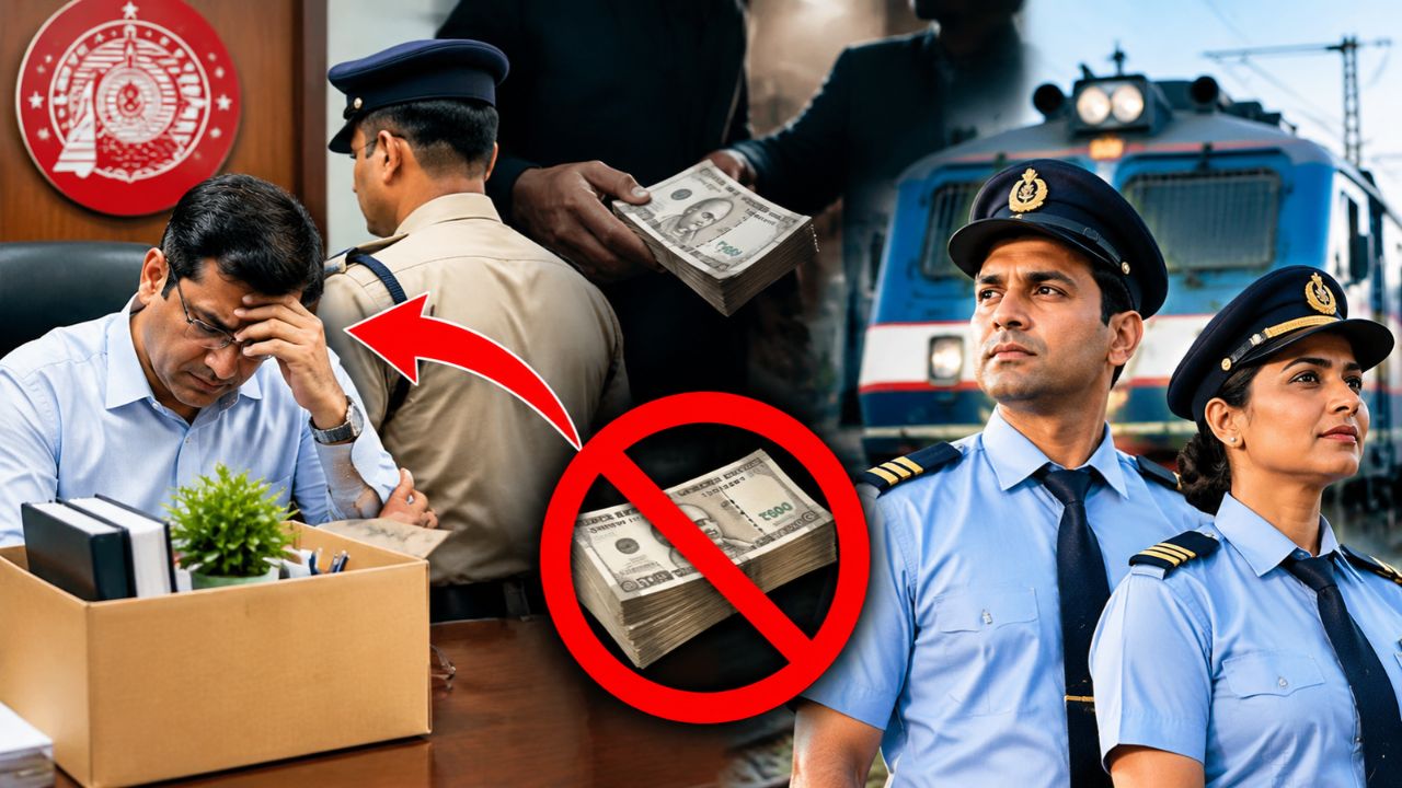 रेलवे ने कार्यालय अधीक्षक को नौकरी से किया बर्खास्त, दूसरे आरोपी पर भी जांच जारी; आखिर ऐसा क्या हुआ?