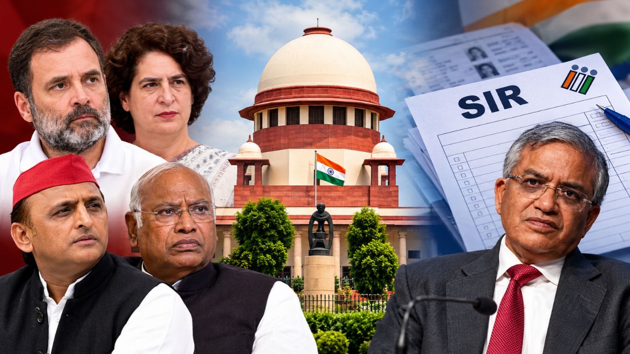 SIR Supreme Court: एसआईआर पर सुप्रीम कोर्ट में 17 नवंबर को होगी सुनवाई, याचिकाकर्ताओं ने शीर्ष अदालत से मांगा समय