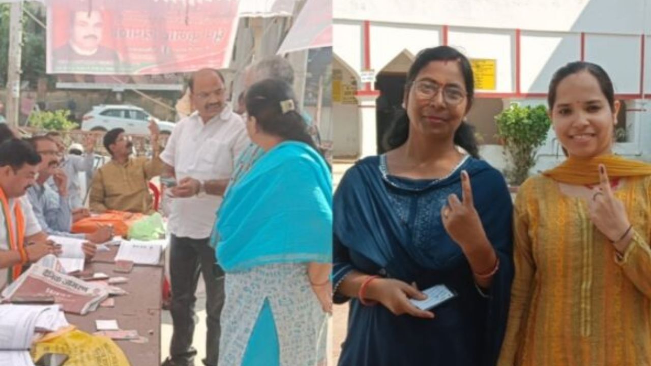 Teacher MLC Election: गोरखपुर में कड़ी सुरक्षा के बीच मतदान, वोट डालकर बाहर निकले शिक्षक मतदाता