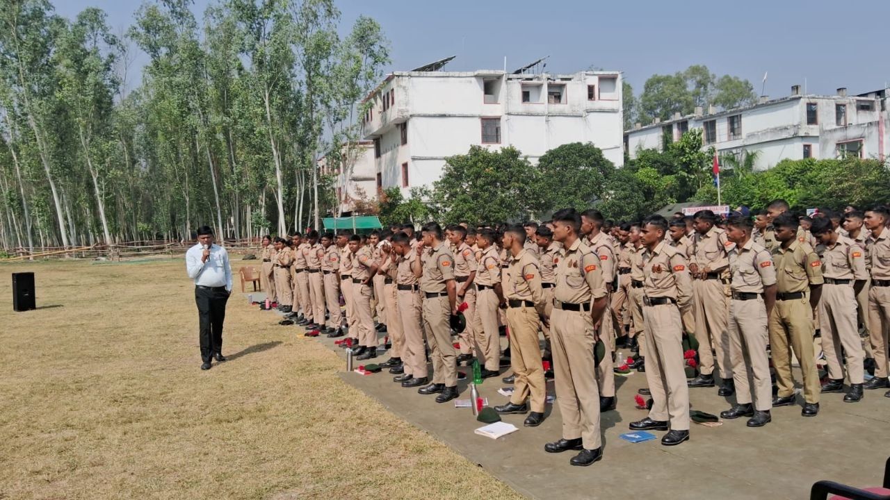NCC कैंप में कैडेटों ने सीखे आपदा प्रबंधन के गुर, 600 छात्र हुए शामिल