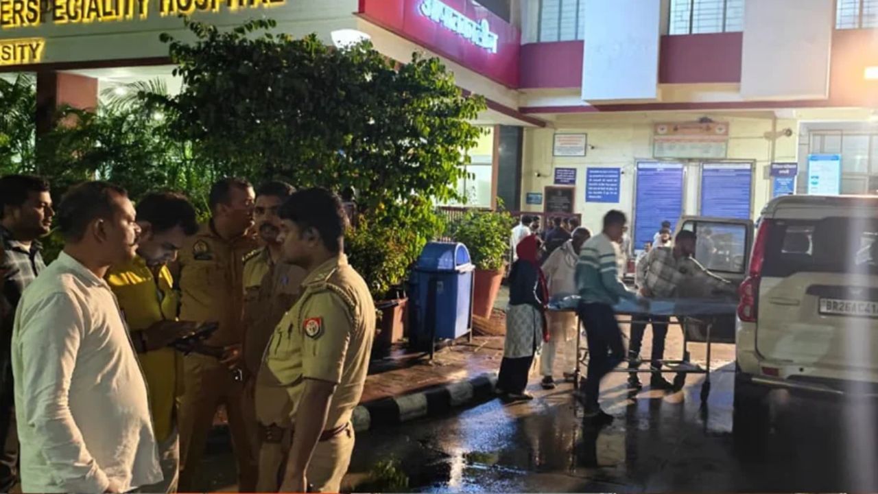वाराणसी में गोलियों की तड़तड़ाहट से दहला इलाका, सिपाही ट्रॉमा सेंटर में भर्ती