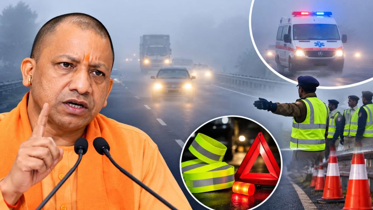 यूपी में कोहरा पड़ते ही हाईवे पर बढ़ेगी सुरक्षा, योगी सरकार अलर्ट; हादसे रोकने के लिए विशेष तैयारी