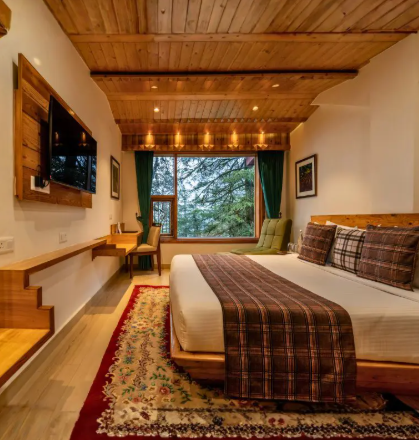 JUSTA DARKWOOD LODGE & SPA JAKHU HILL SHIMLA 10 MINS FROM MALL ROAD