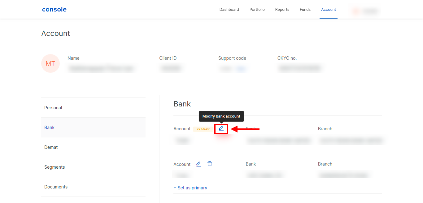 how-do-i-change-my-primary-bank-account-linked-with-zerodha