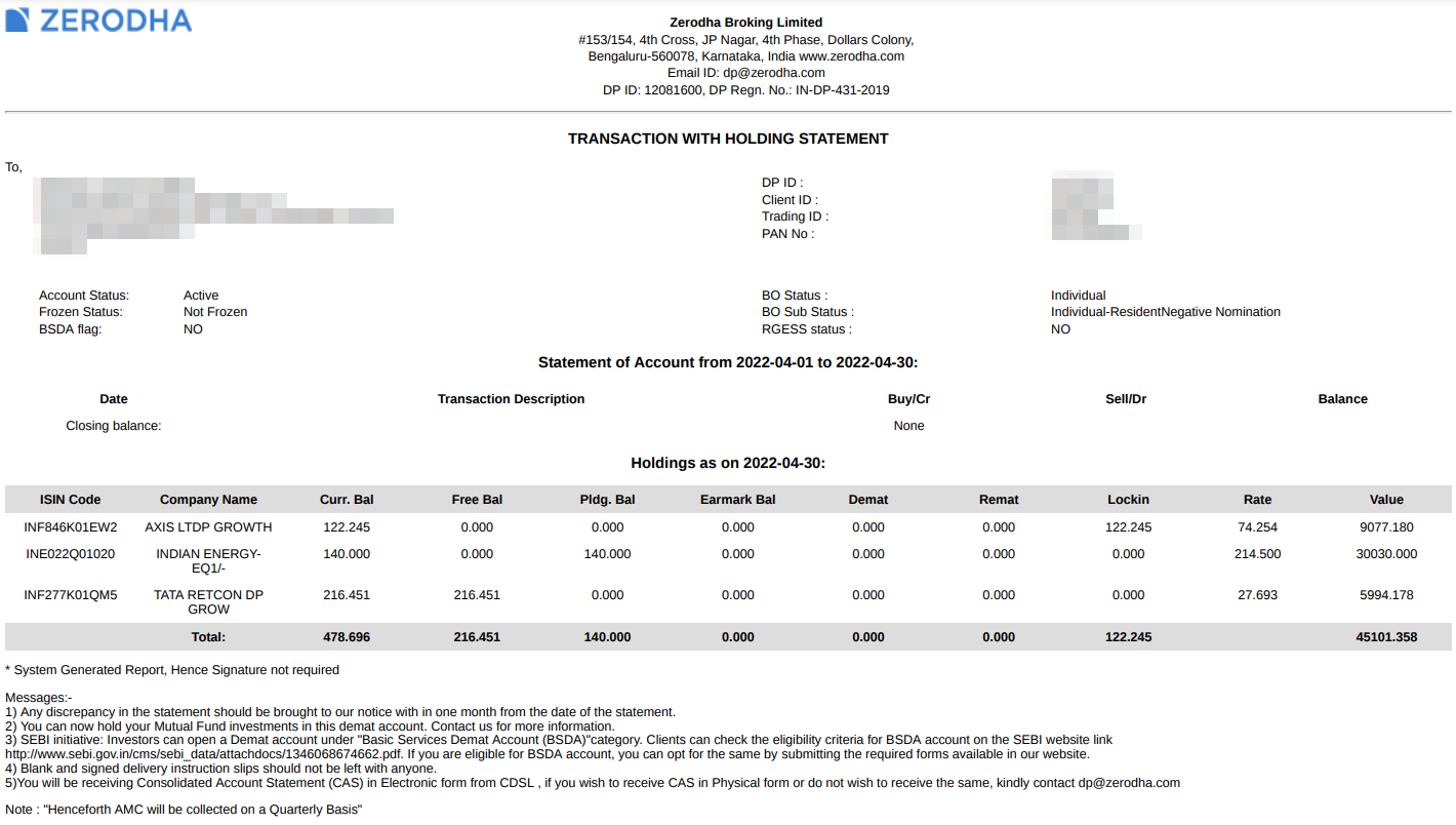 What Is Dp Transaction