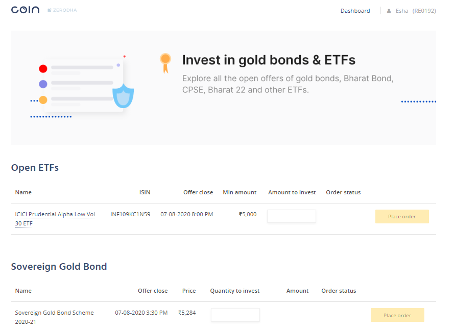 How To Buy Sovereign Gold Bonds Through Zerodha