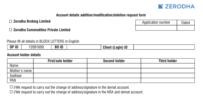 What Is The Procedure To Change The Registered Address On My Account