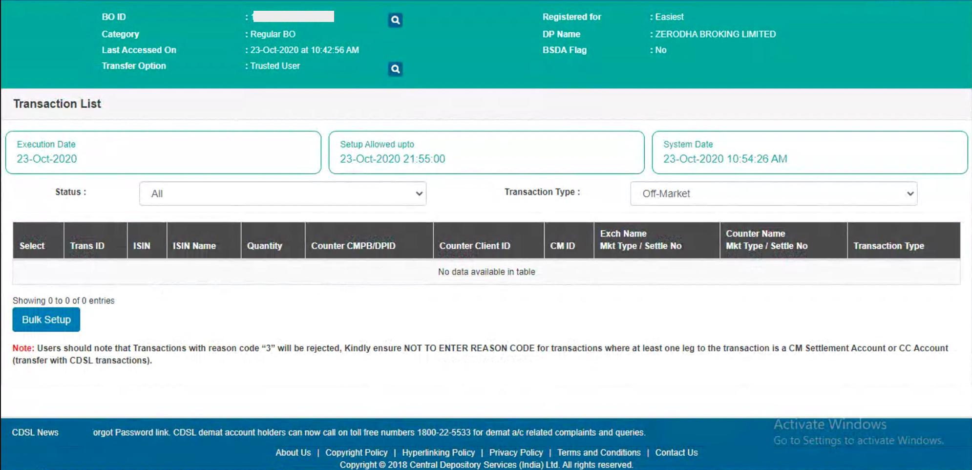 How Can I Transfer Shares From My Zerodha Account Using CDSL Easiest How Can I Transfer Shares From My Zerodha Account Using CDSL Easiest