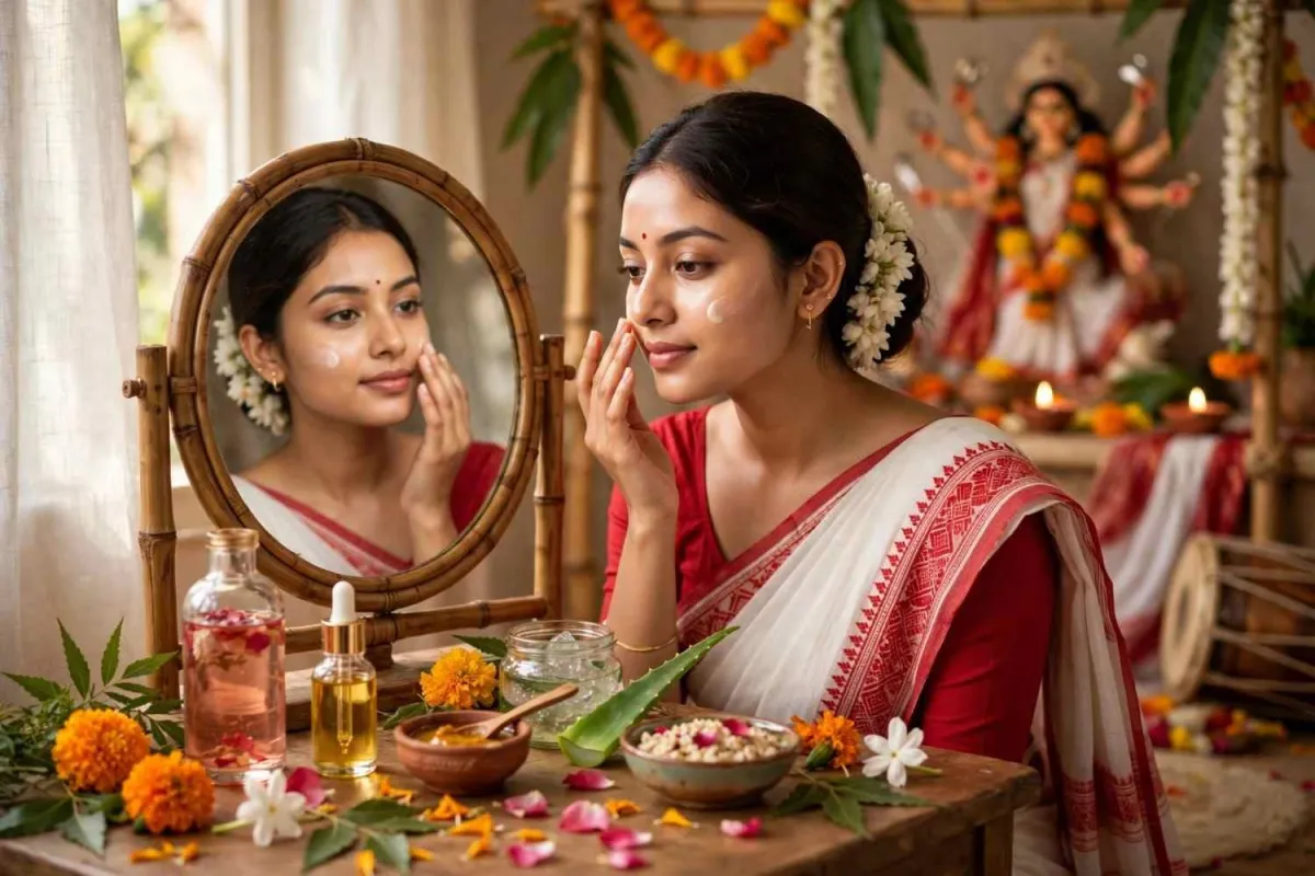 ঠাকুর দেখার ভিড়ে ত্বক সতেজ রাখতে ব্যাগে রাখুন ৪টি জিনিস