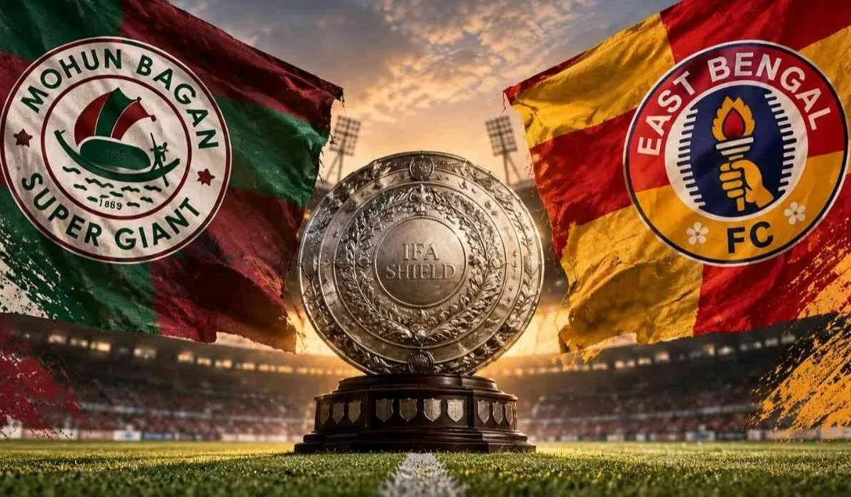 আইএফএ শিল্ড ফাইনালে মুখোমুখি ইস্টবেঙ্গল ও মোহনবাগান