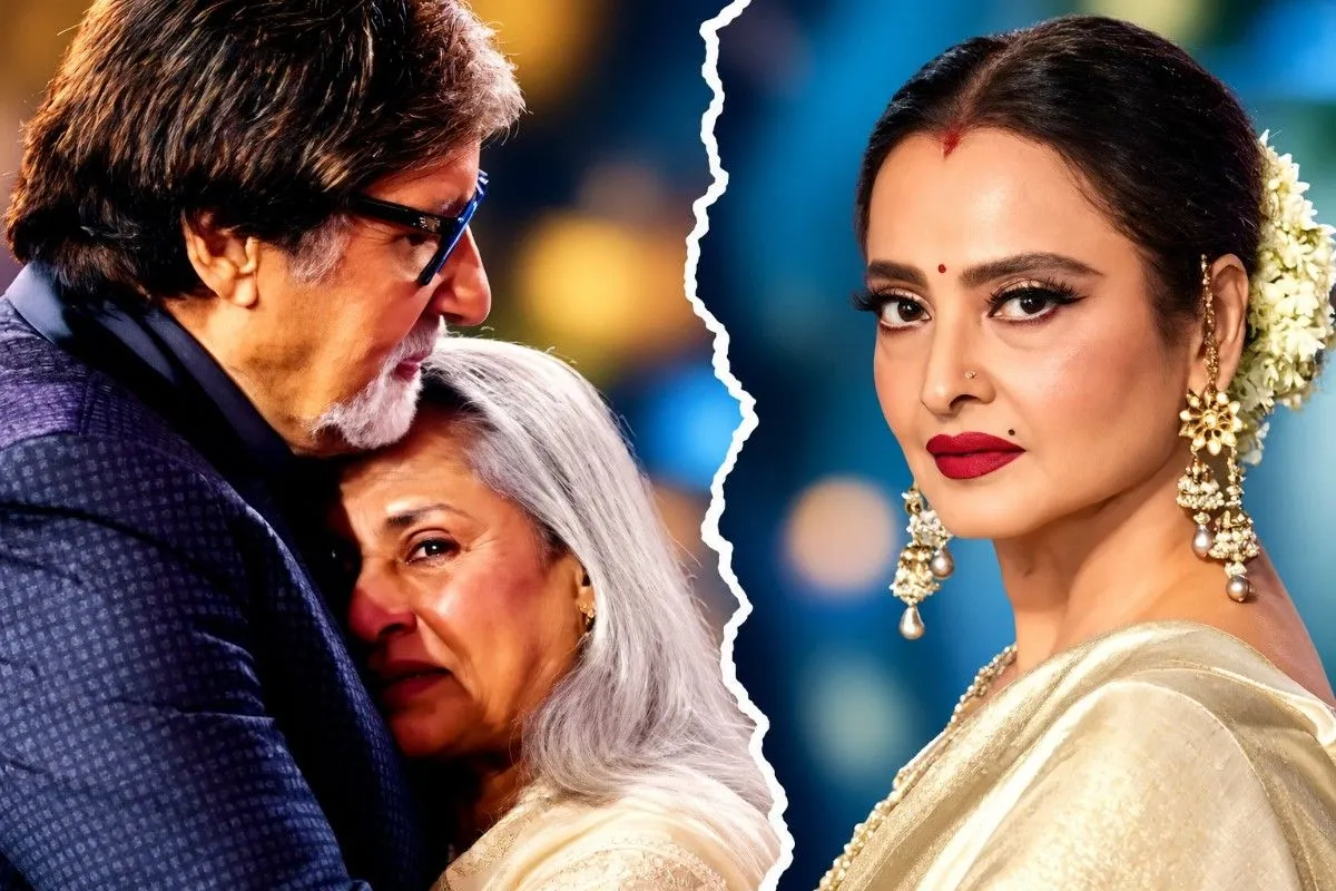 স্টার স্ক্রিন অ্যাওয়ার্ডে রেখার জয়া বচ্চনকে জড়িয়ে ধরার মুহূর্ত ভাইরাল