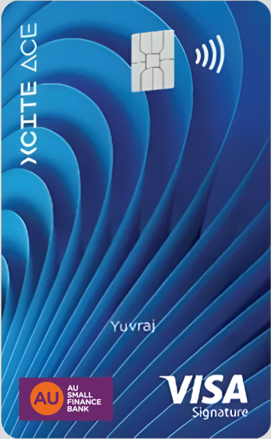 AU Xcite Ace Credit Card