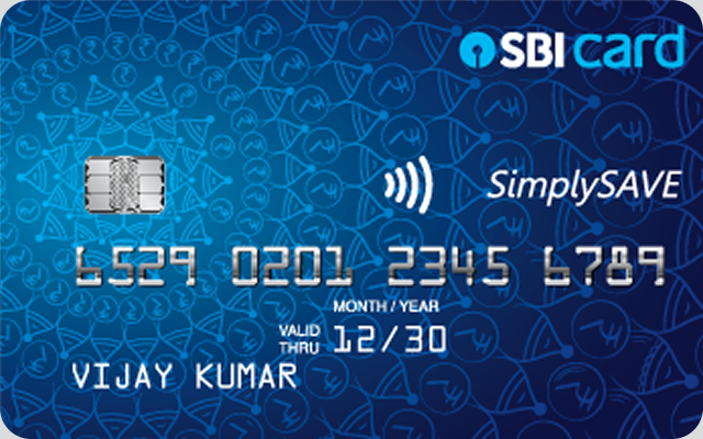 SBI Simply SAVE Credit Card