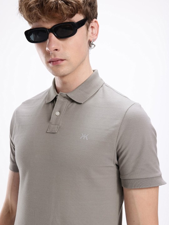 Polo Collar Slim Fit T-shirt