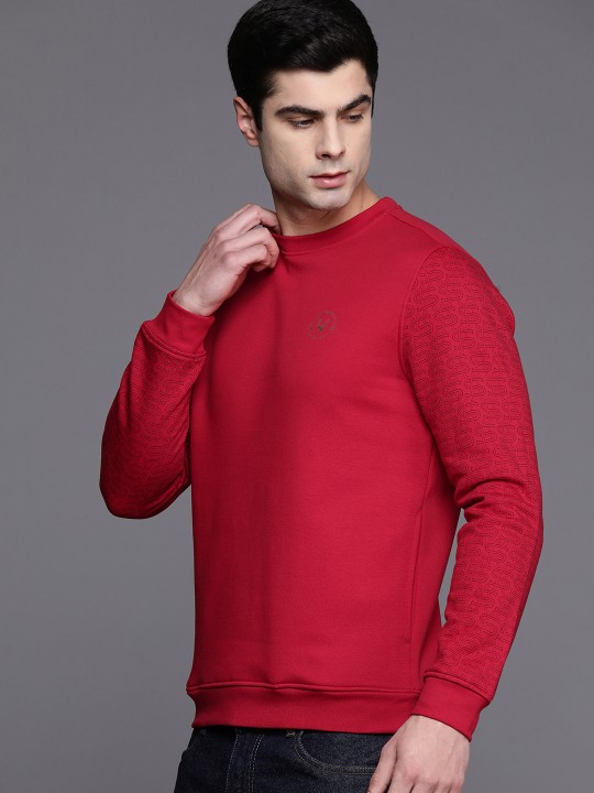 Printed Sleeves Sweatshirt
