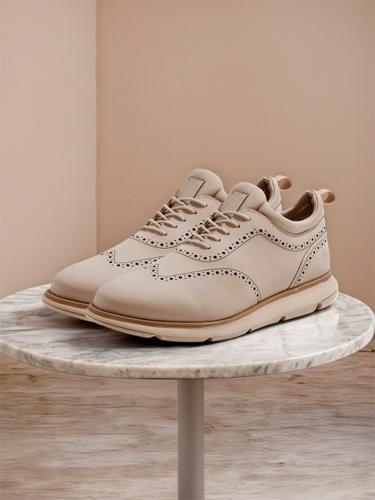 Men Lightweight Lace-Ups Brogues