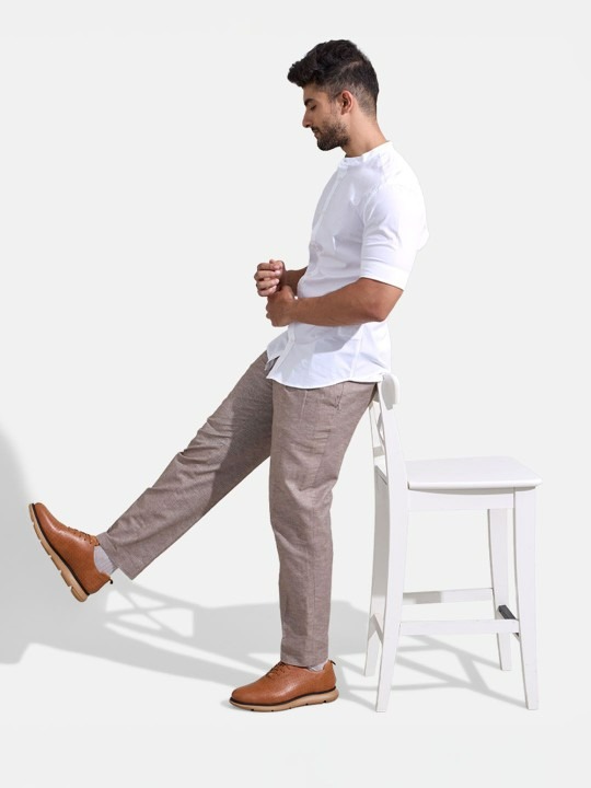 Men Flexy Brogues