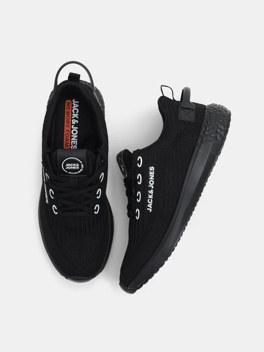 Men Textured Mesh Memory Foam Insole Sneakers