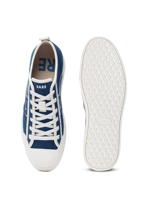Sauron Men Blue Suede Sneakers