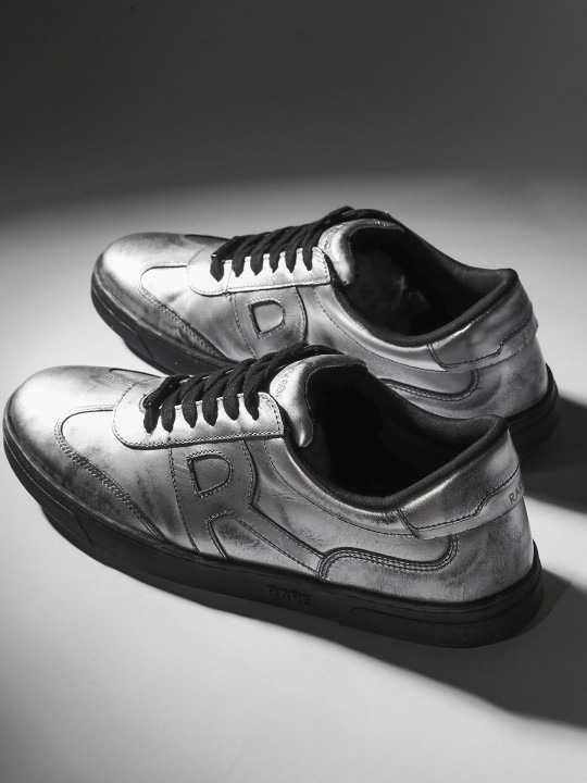 Men Mercure Textured Leather Sneakers