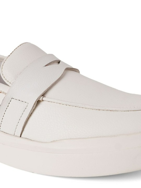 Men PU Slip-On Sneakers