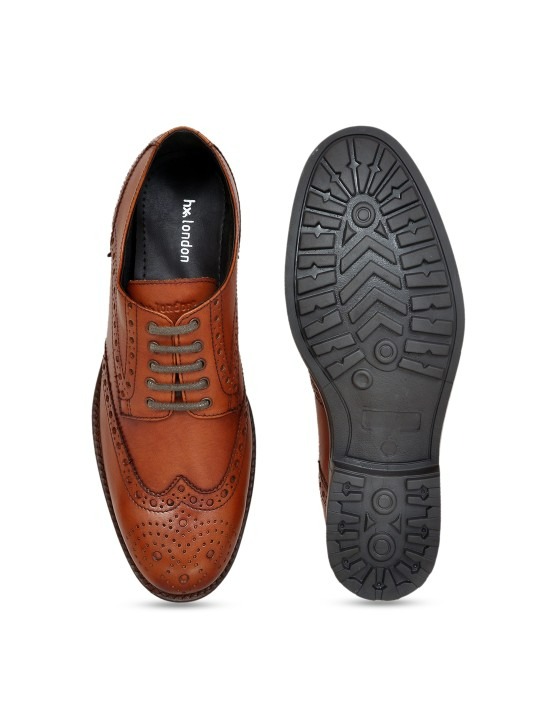Men Leather Formal Brogues