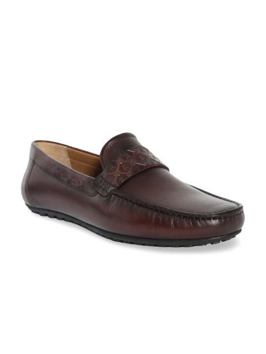 Men Bold Leather Formal Loafers