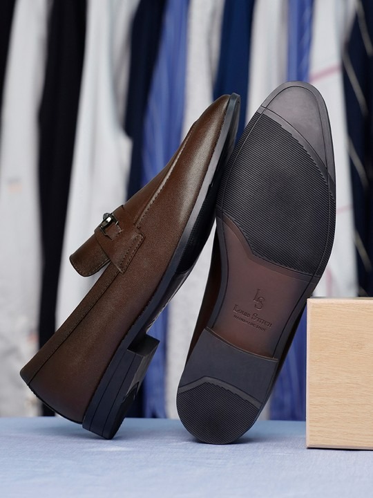 Men Formal Slip On Moccasin Shoes