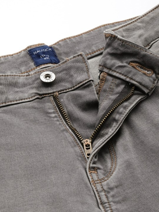 Men Slim Fit Light Fade Stretchable Jeans
